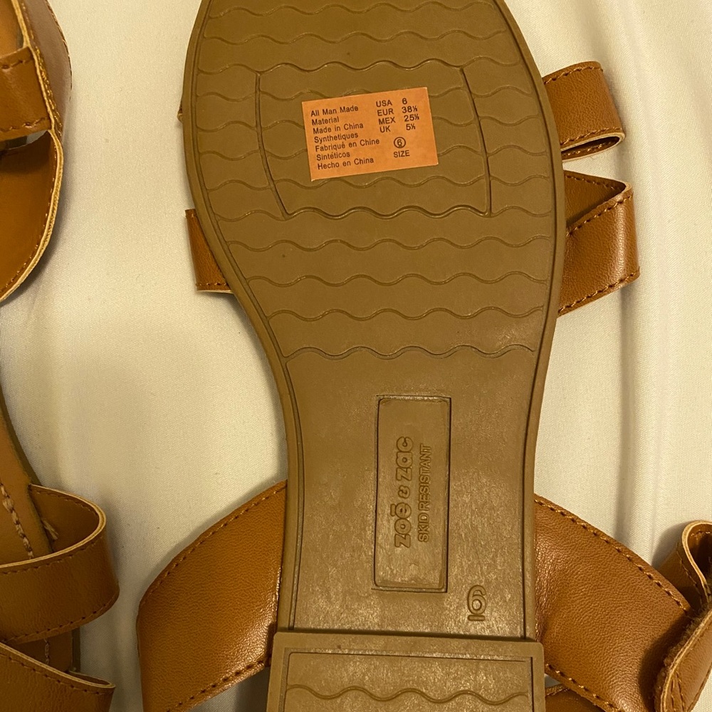 Brown sandals